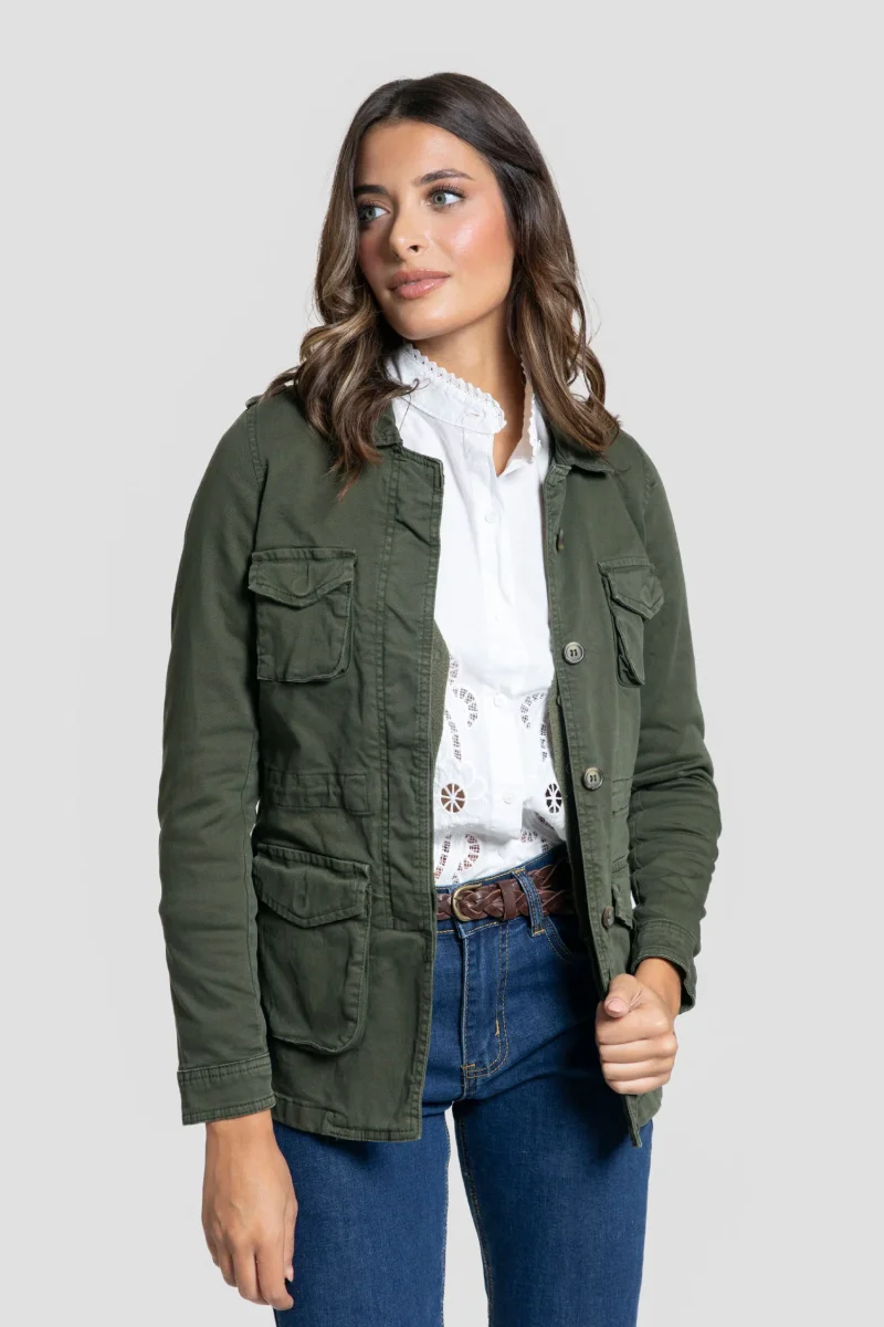 Chaqueta Estilo Sahariana Utility - Imagen 3