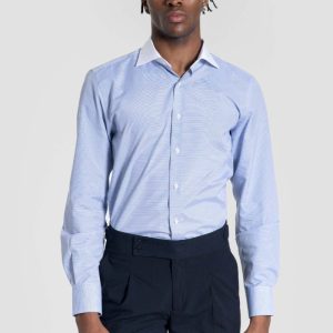 Camisa Vestir Cuello Blanco