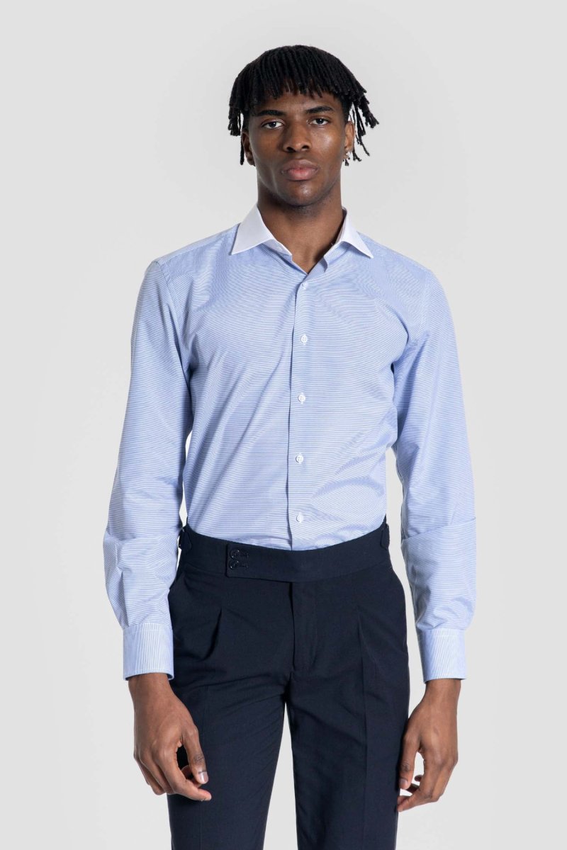 Camisa Vestir Cuello Blanco