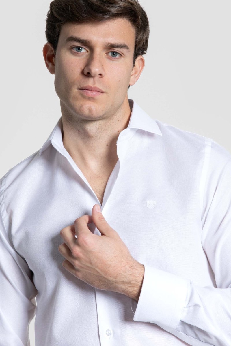 Camisa de Vestir Blanca - Imagen 4