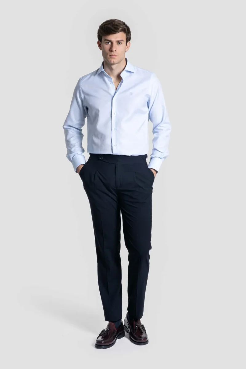 Camisa de Vestir Celeste - Imagen 3
