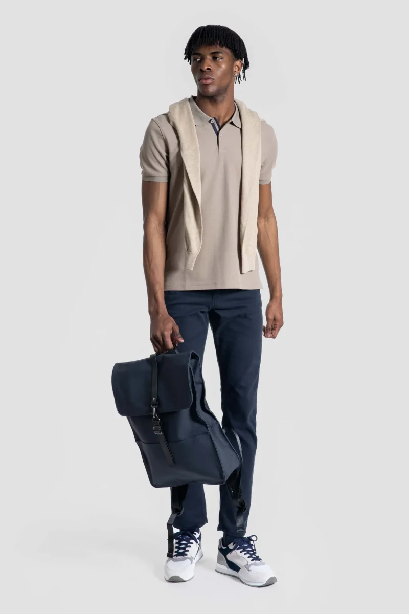 Polo Escudo Taupe - Imagen 5