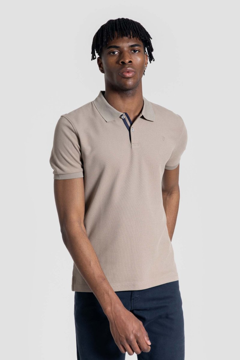 Polo Escudo Taupe - Imagen 3