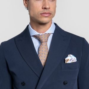 Traje Cruzado Azul