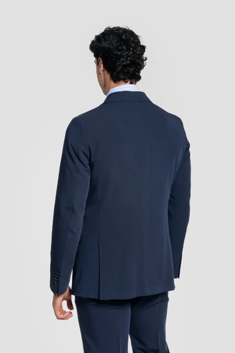 Traje Cruzado Azul - Imagen 7