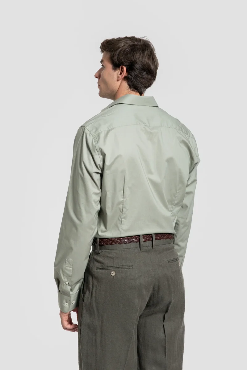 Camisa Lisa Kaki - Imagen 5