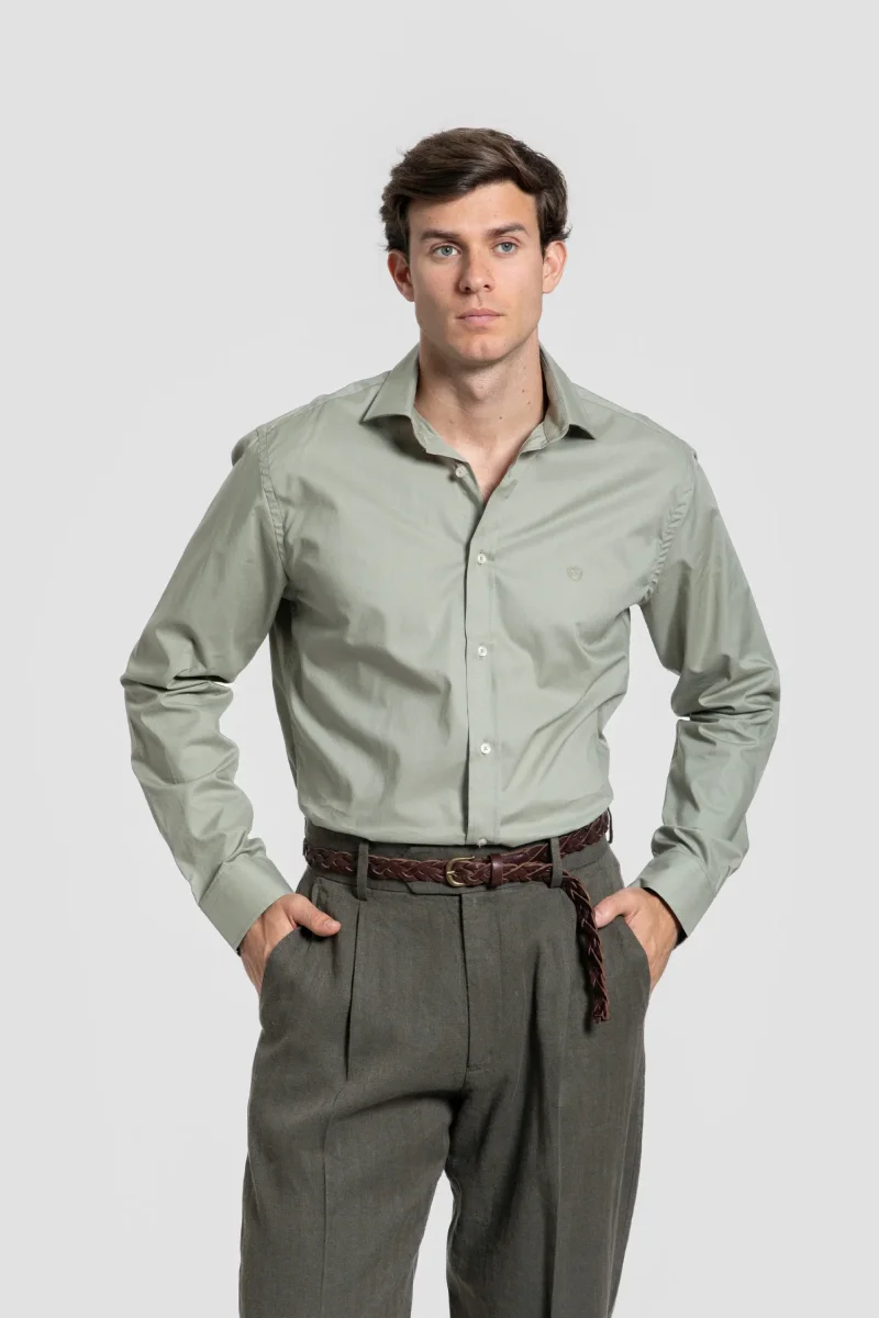 Camisa Lisa Kaki