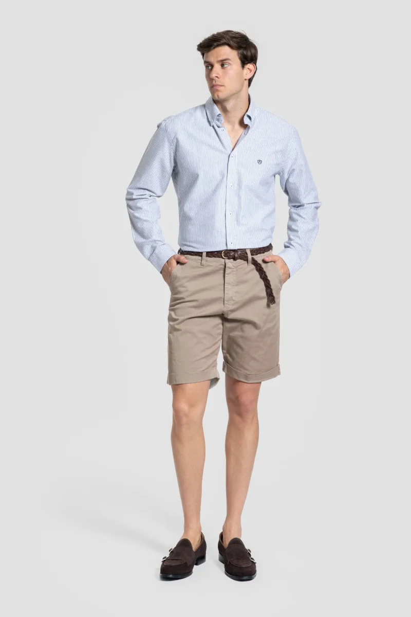 Camisa Rayas Gris - Imagen 4