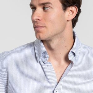 Camisa Rayas Gris