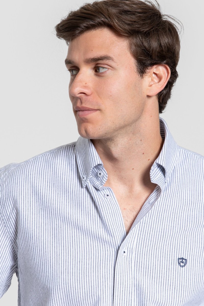Camisa Rayas Gris - Imagen 2