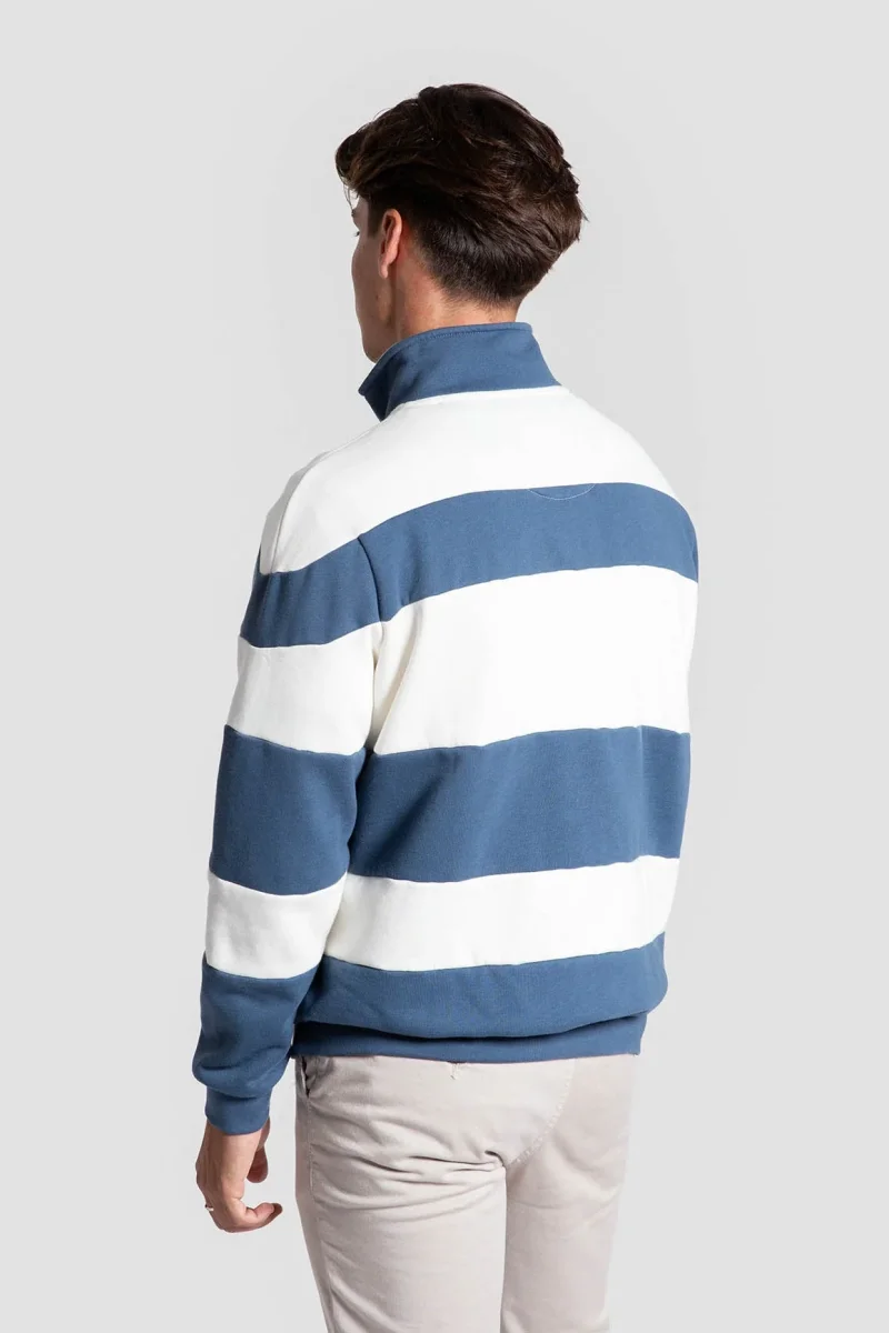 Sudadera Cremallera Rayas - Imagen 9