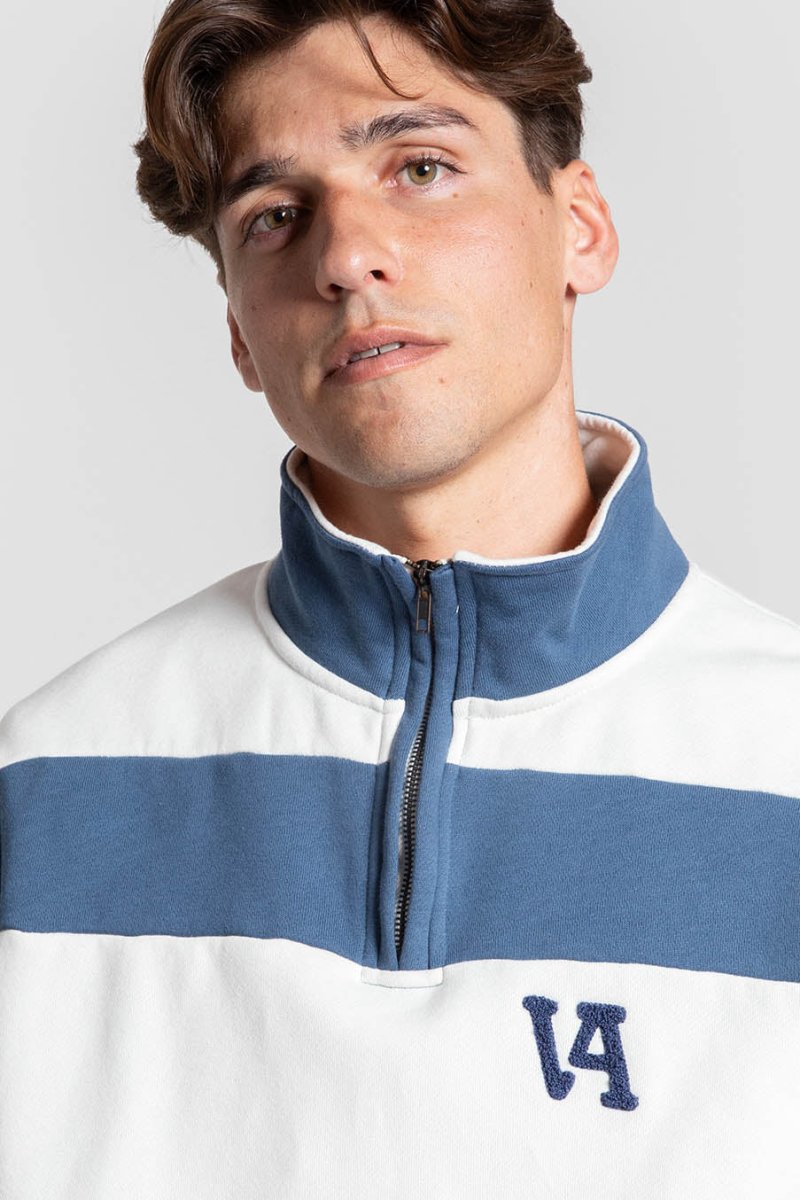 Sudadera Cremallera Rayas - Imagen 7
