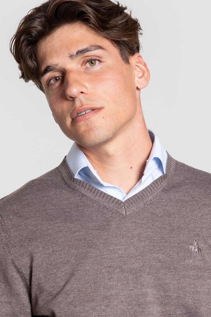 Jersey de Punto con Cuello de Pico - Imagen 6