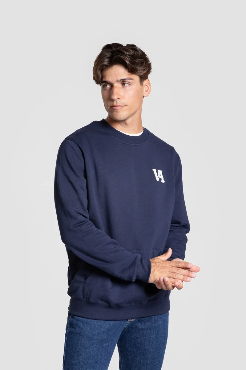 Sudadera de Cuello Redondo con Bolsillo Canguro - Imagen 2