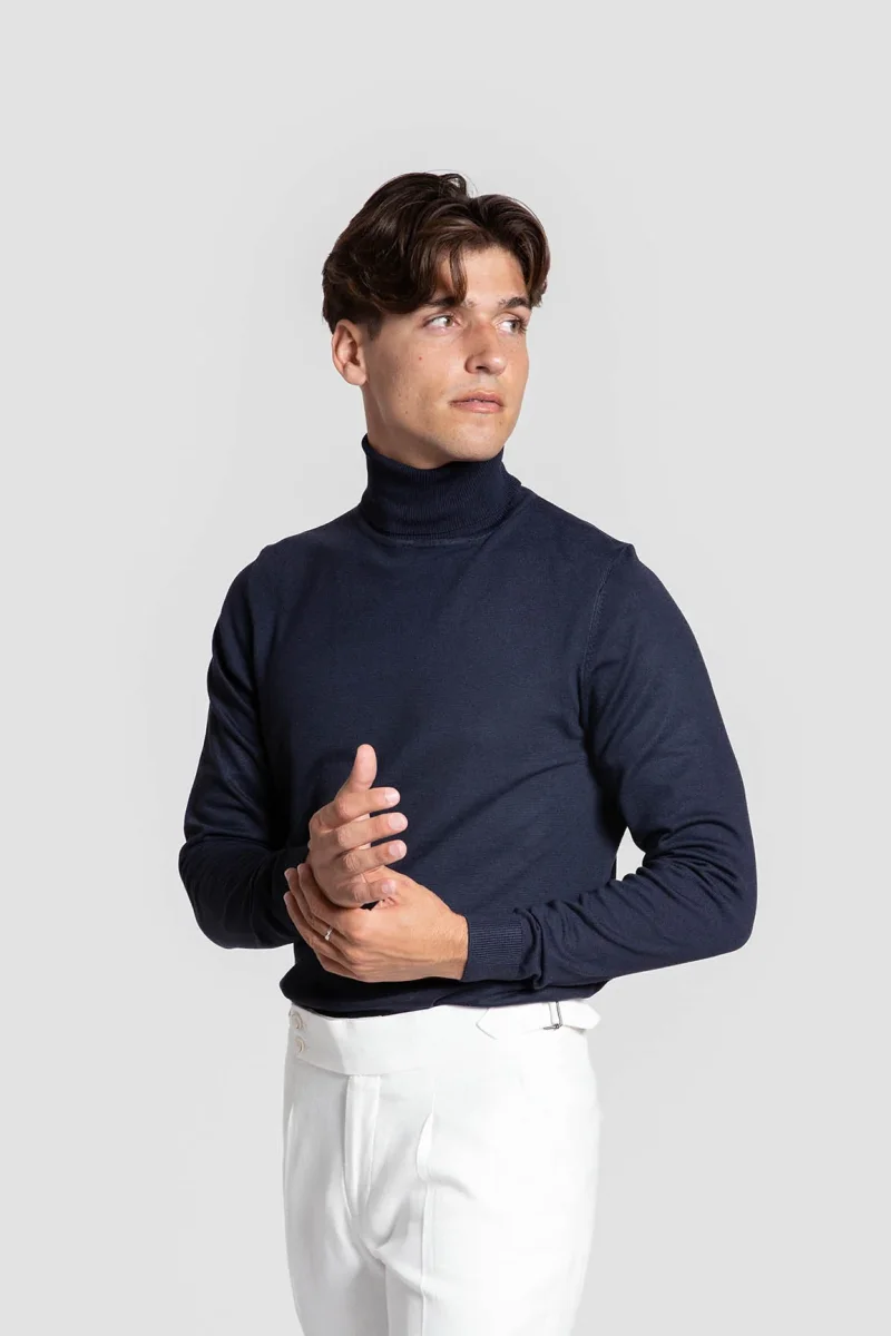 Jersey Cuello Vuelto Punto Fino - Imagen 9