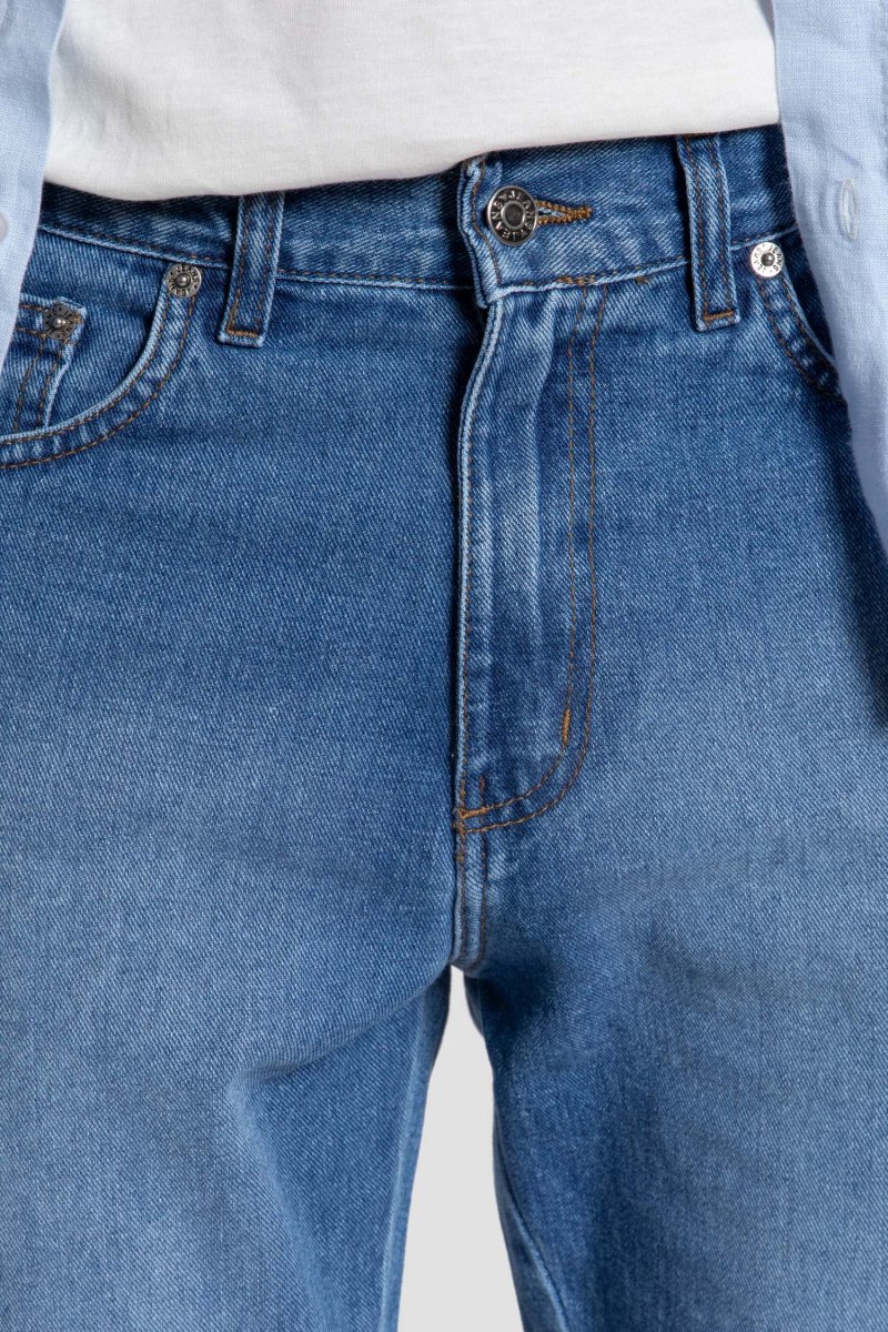 Pantalón vaquero sport ácido - Imagen 4