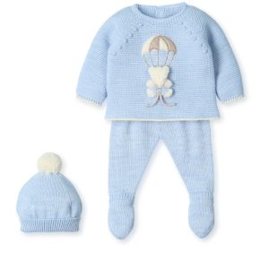 Conjunto Tres Piezas Canesú Colección BEAR Mac Ilusión