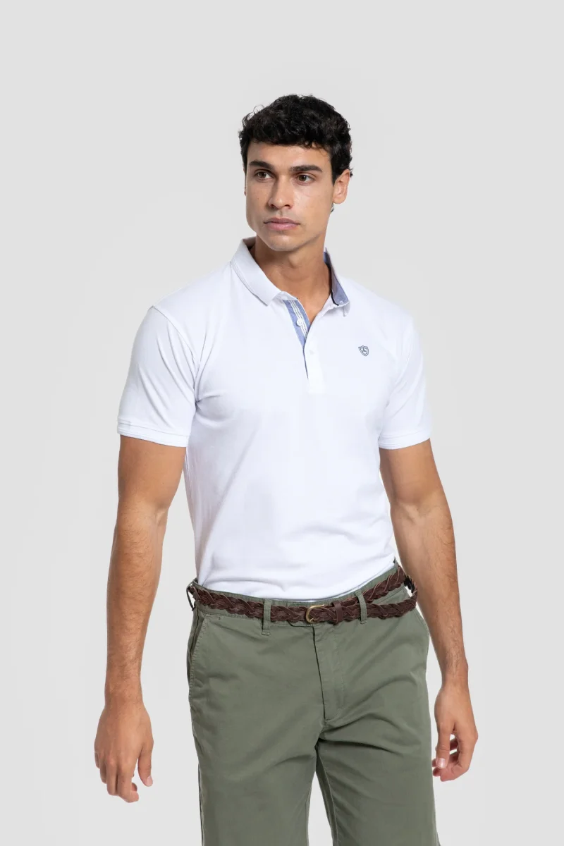 Polo Relieve Blanco - Imagen 3