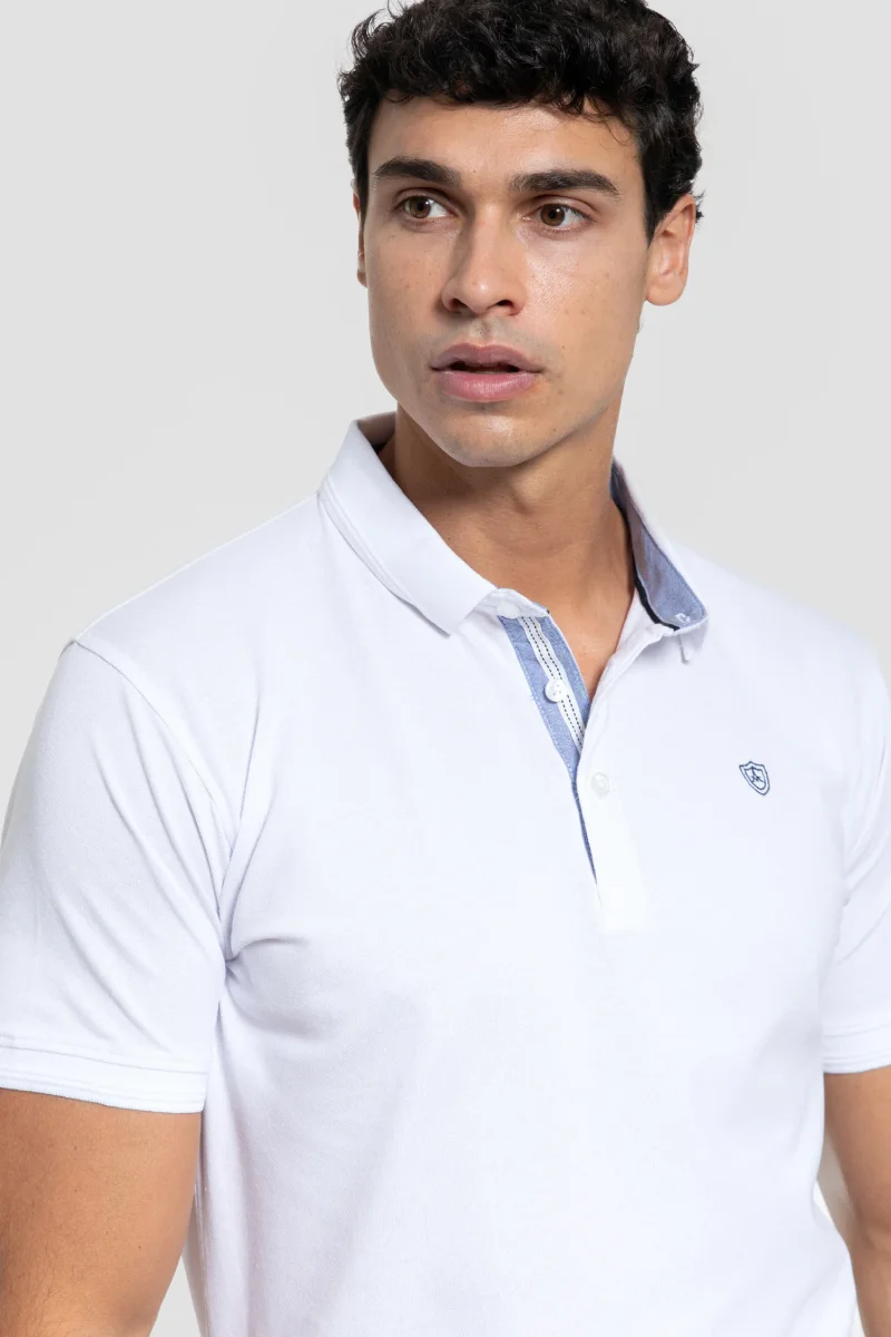 Polo Relieve Blanco - Imagen 4
