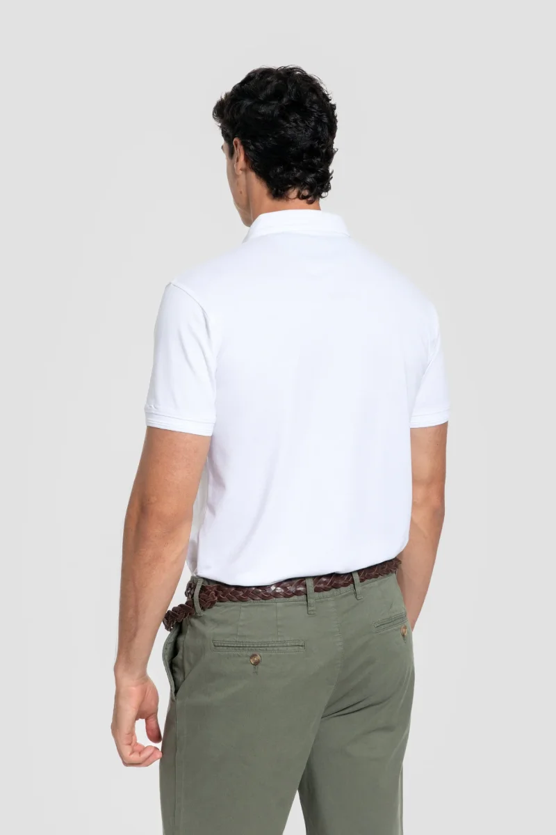 Polo Relieve Blanco - Imagen 5
