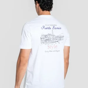 Camiseta Puerto Banus Blanca