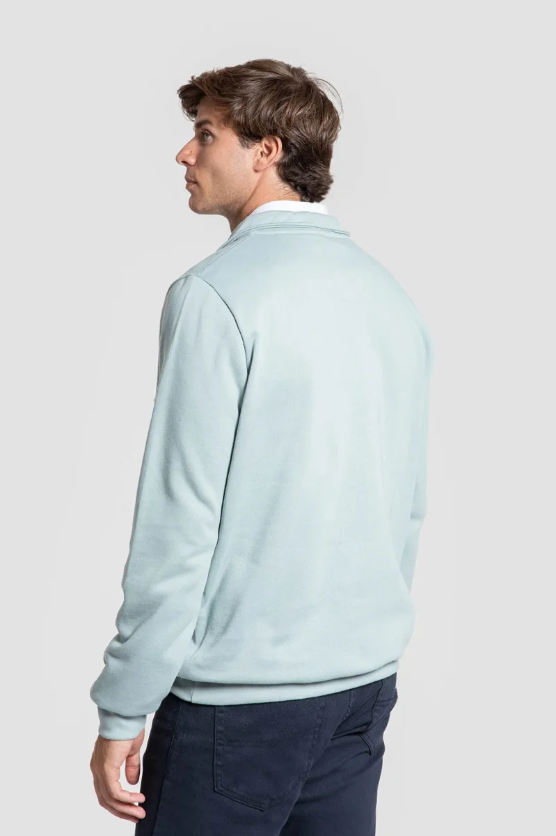 Sudadera Media Cremallera Franja Contraste - Imagen 5