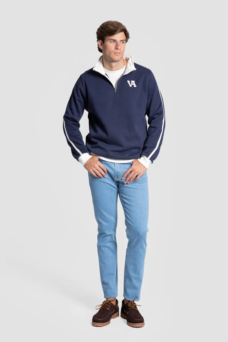 Sudadera Vivos Contraste Marino - Imagen 4