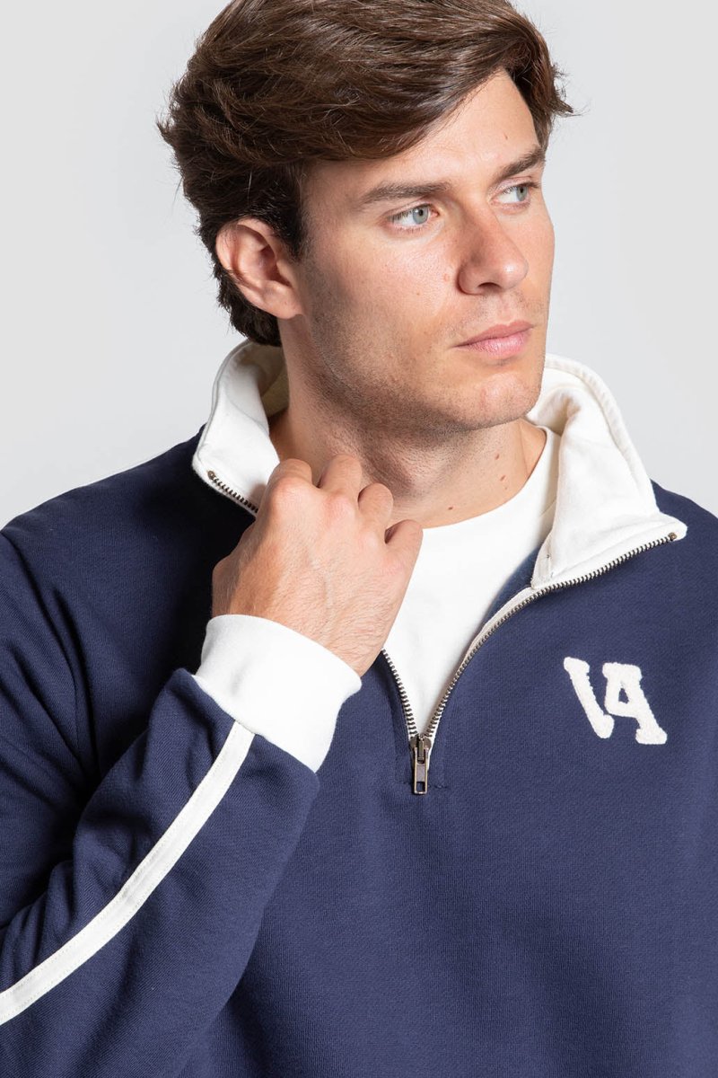 Sudadera Vivos Contraste Marino - Imagen 2