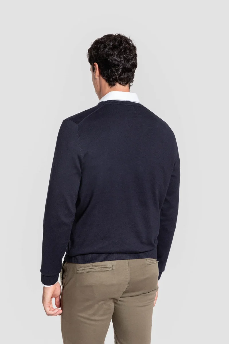 Jersey de Punto con Cuello de Pico - Imagen 3