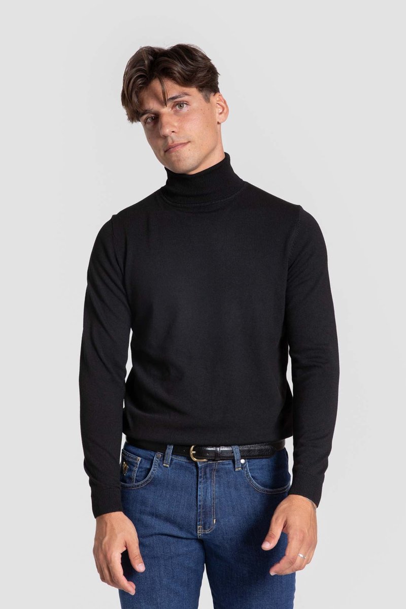 Jersey Cuello Vuelto Punto Fino - Imagen 4