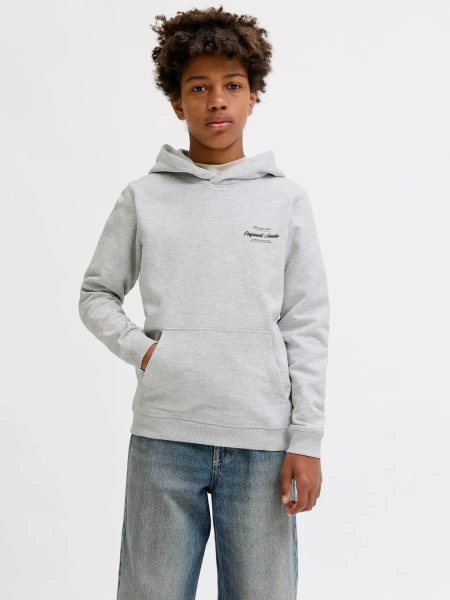 CANGURO RELAXED ESTAMPADO NORREBRO JNR - White Melange Detail:AW26