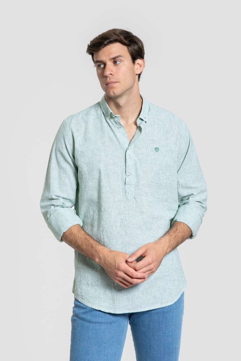 Polera Rayas Verde - Imagen 2