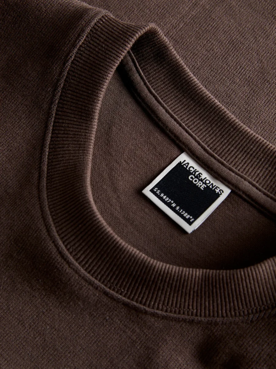 BUZO OVERSIZE COVER - Seal Brown - Imagen 4