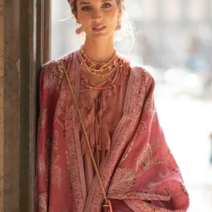 Amoha poncho pink
