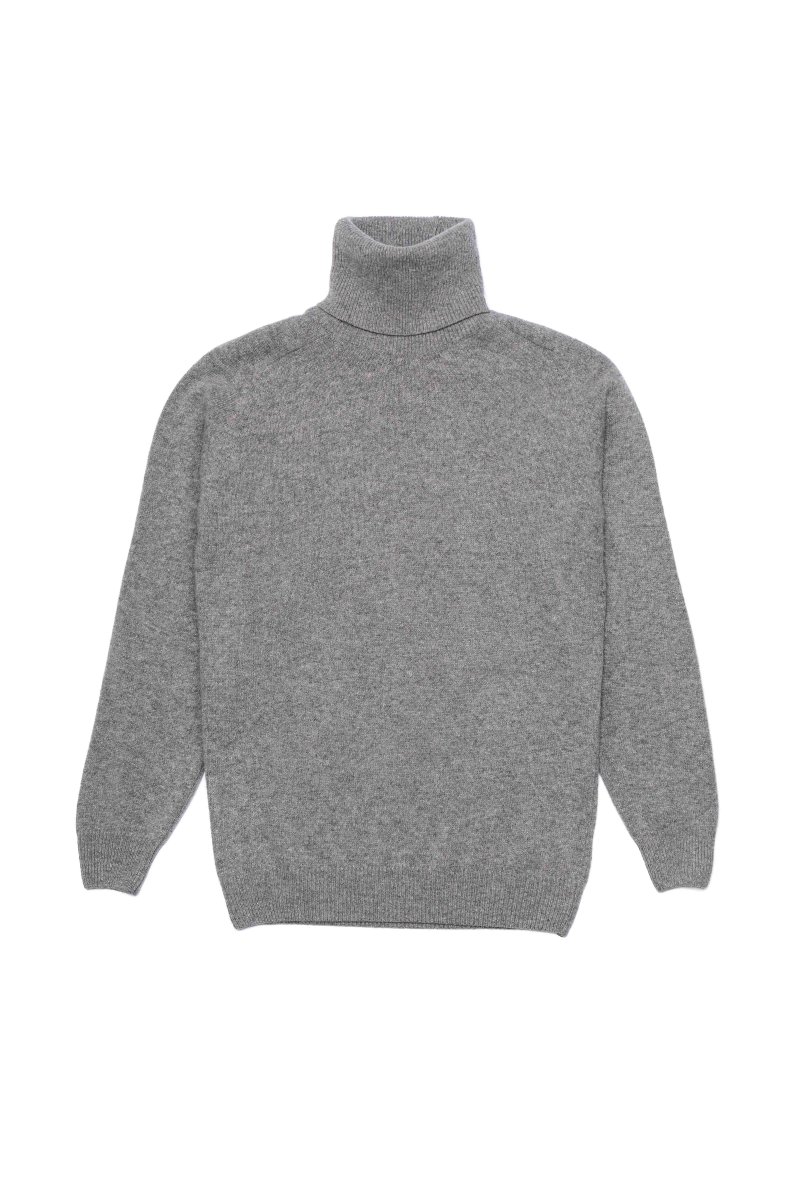 Jersey Cuello Vuelto Lambswool - Gris - Imagen 6