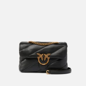 Classic love bag puff maxi quilt negro