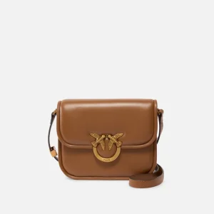 Bolso mediano de hombro love bag box marrón