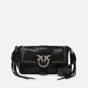 Bolso love bag slouchy con flecos