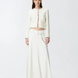 Maxi falda con detalle de cadena