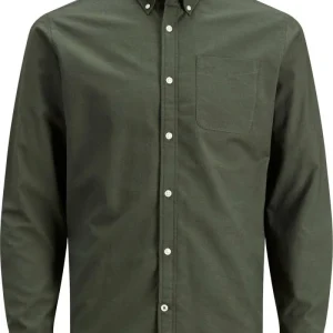 CAMISA CLÁSICA REGULAR OXFORD - Forest Night Fit:SLIM FIT
