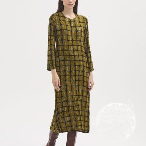 VESTIDO SQUARE LEAVES