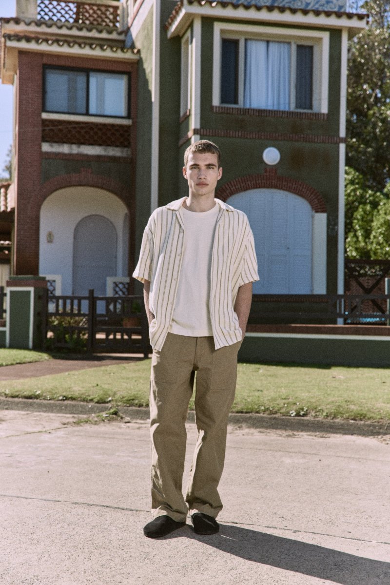 CAMISA RELAXED RAYAS COBA - Cedar - Imagen 3