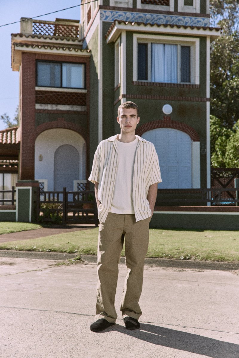 CAMISA RELAXED RAYAS COBA - Cedar - Imagen 4