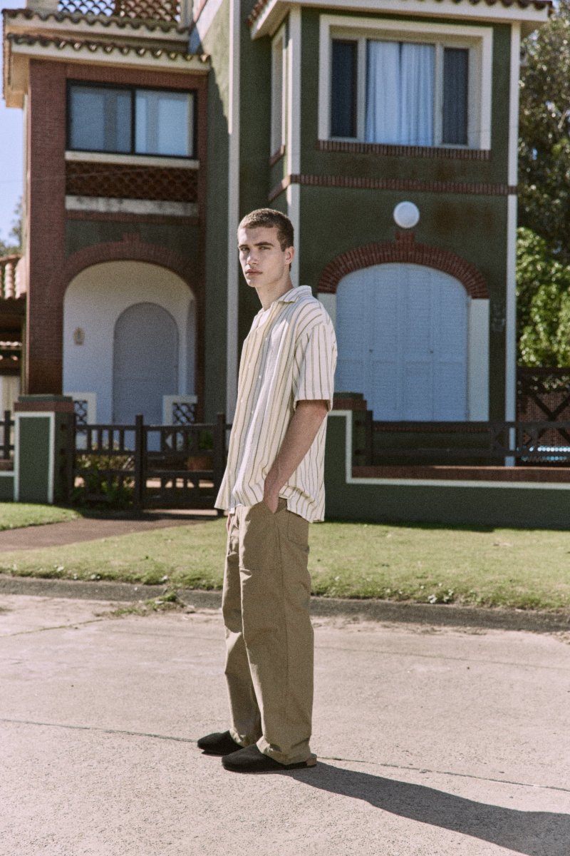 CAMISA RELAXED RAYAS COBA - Cedar - Imagen 6