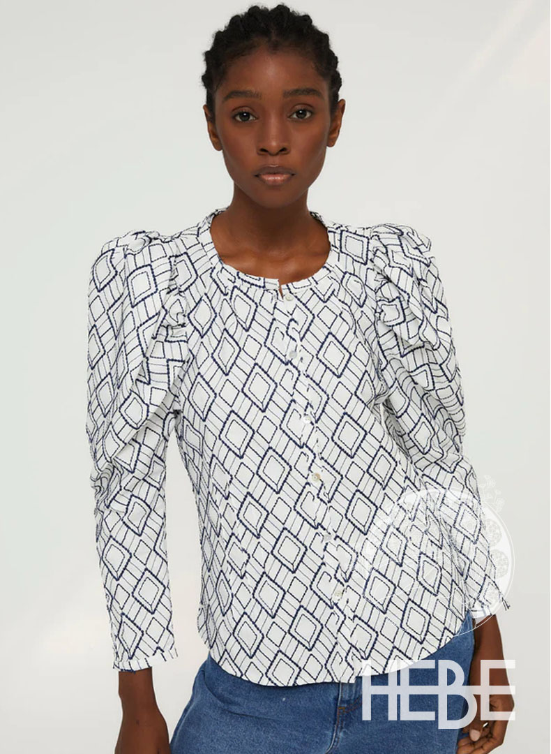 BLUSA FAROL ROMBOS - Imagen 2