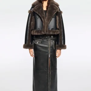 Kristy Jacket black/dark brown