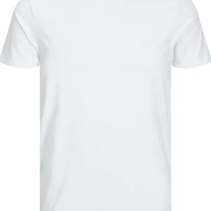 CAMISETA AJUSTADA MANGA CORTA BASIC - OPTICAL WHITE