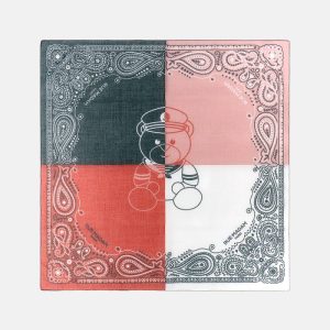Scarf paris bandana black
