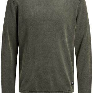 SWEATER TEJIDO BÁSICO LEO - Dusty Olive