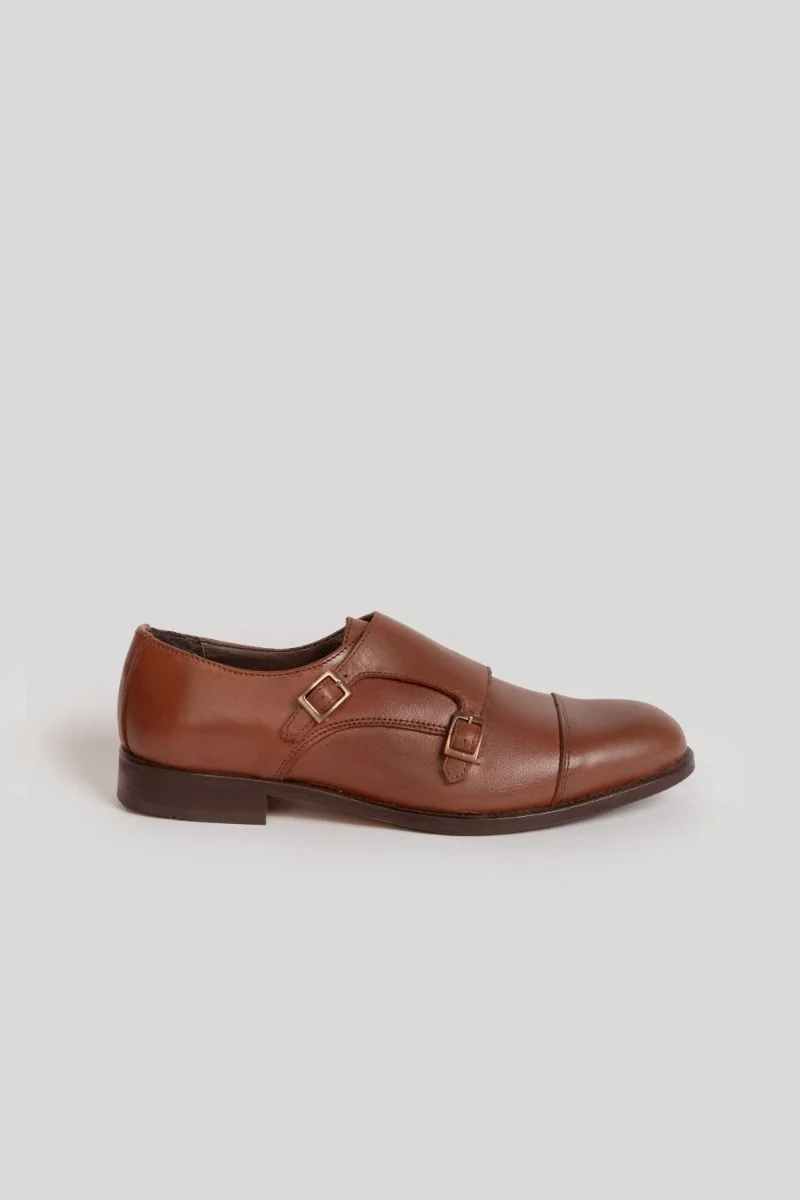 Zapato Vestir Hebilla Marron - Imagen 2